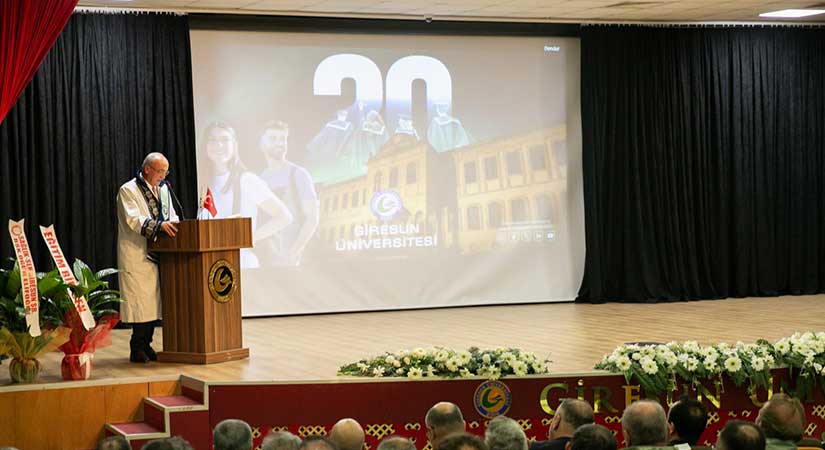 Giresun Üniversitesi 20. yılını törenle kutladı