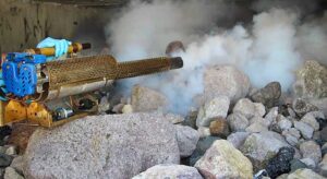 Giresun’da ilkbaharla birlikte dumanlama çalışmalarını hızlandırdı