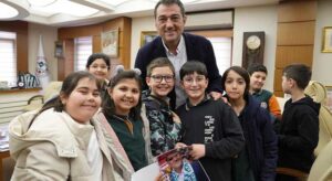 Yeşilgiresun İlkokulu Öğrencileri Başkan Köse’yle Buluştu