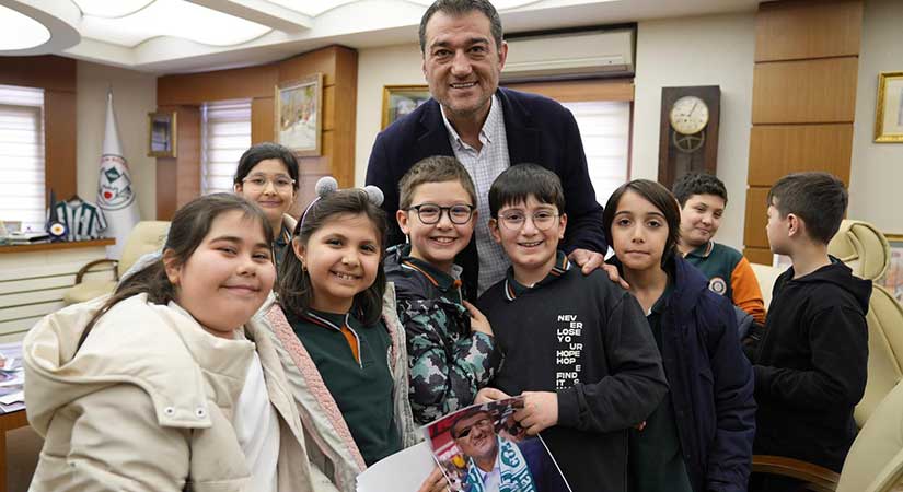 Yeşilgiresun İlkokulu Öğrencileri Başkan Köse’yle Buluştu