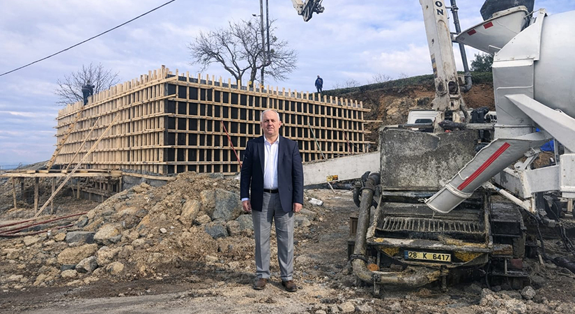 Ören’de 500 tonluk içme suyu deposu yükseliyor