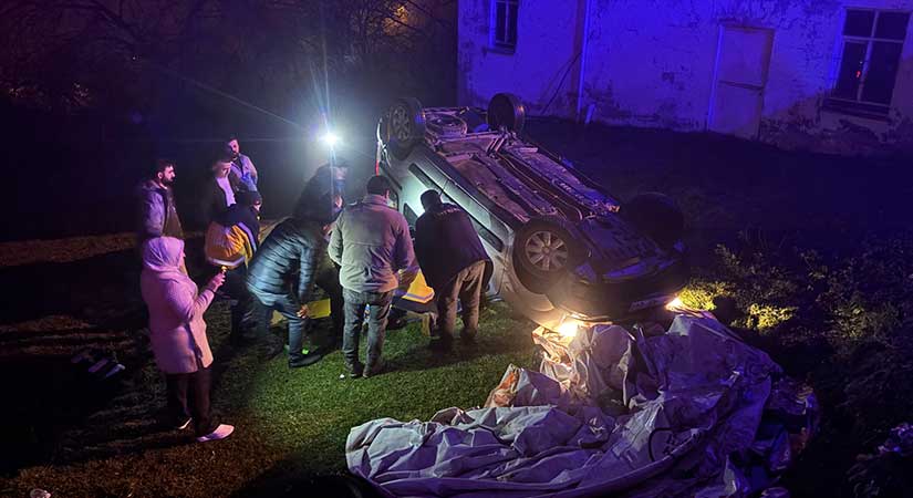 Piraziz’de yoğun sis trafik kazasına yol açtı