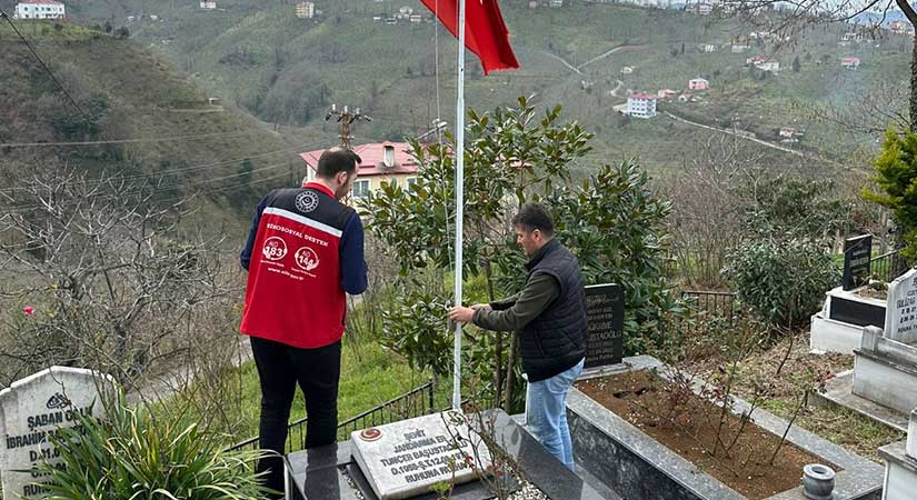 Giresun’da Şehit Kabirleri İçin Kapsamlı Seferberlik Başlatıldı