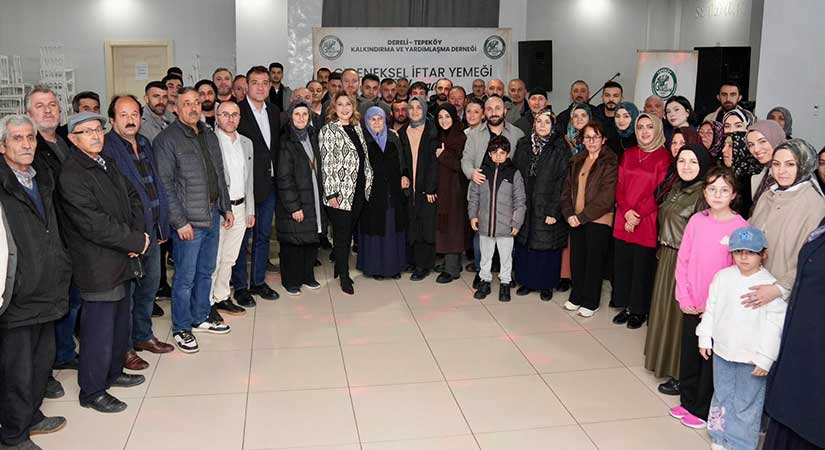 Tepeköy Derneği’nin Geleneksel İftarı Yoğun İlgi Gördü