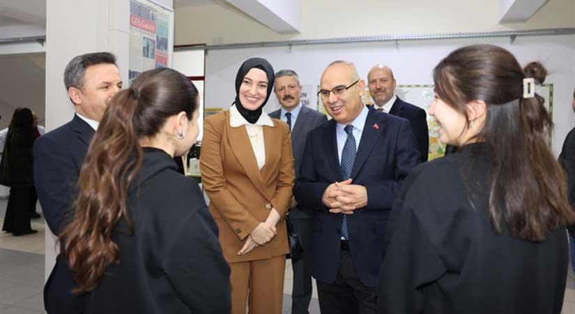 Vali Mustafa Koç Giresun Fen Lisesi’ni ziyaret etti