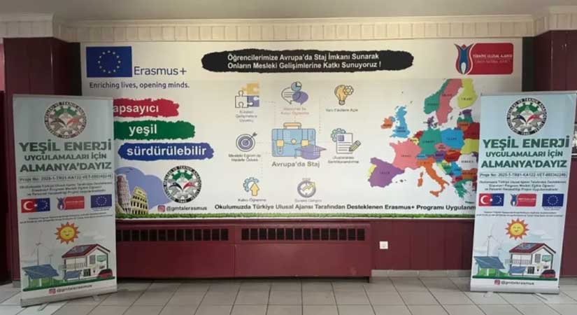 Giresun MTAL Projesiyle Almanya’da Staj Kazandı