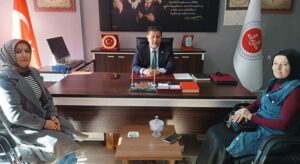 AK Parti Soğukpınar Teşkilatı’ndan Müftü Özgül’e Ziyaret