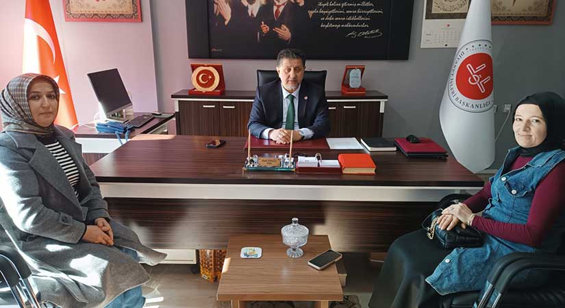 AK Parti Soğukpınar Teşkilatı’ndan Müftü Özgül’e Ziyaret