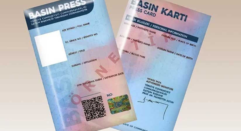 Giresun’da basın kartına resmi kimlik statüsü