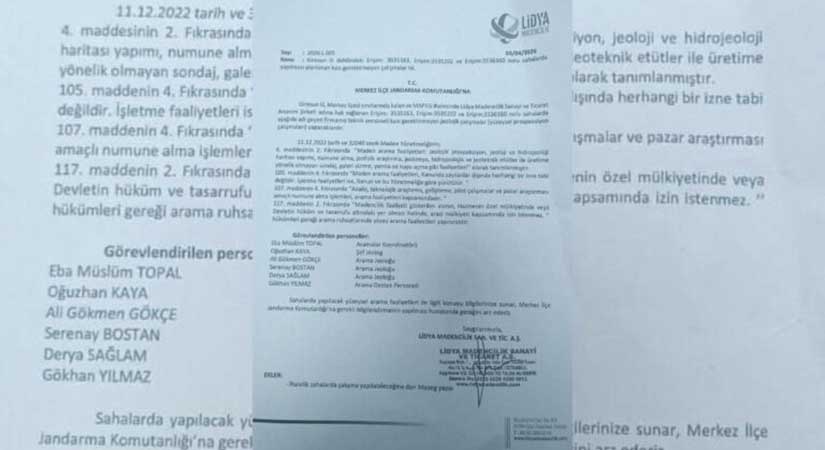 Lidya Batlama Vadisi’nde sahaya indi tepkiler büyüyor