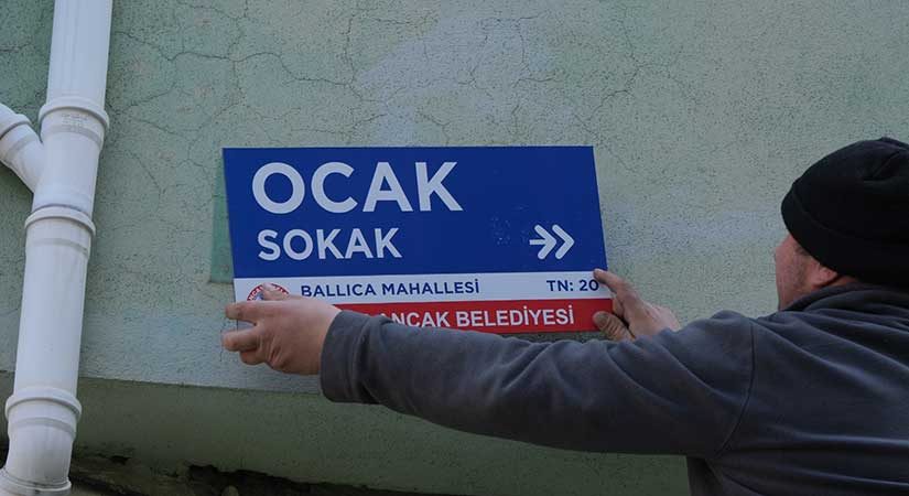 Ballıca’da numarataj çalışmaları tamamlandı