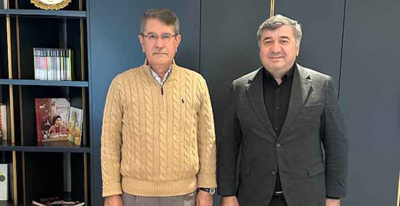 Şenlikoğlu, Canikli ile bir araya geldi