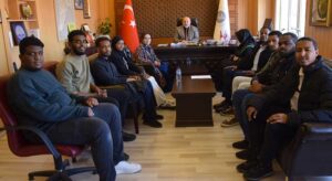 Giresun’da Sudanlı Öğrencilere Anlamlı Destek Mesajı