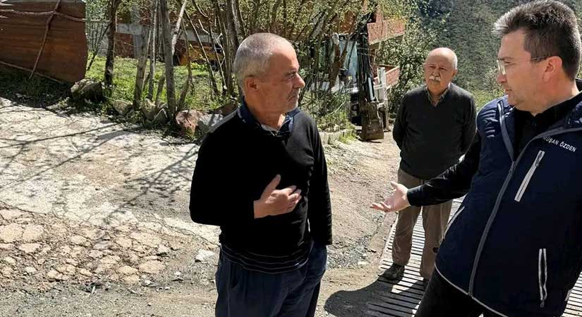 Başkan Özden mahalle mahalle projeleri inceledi