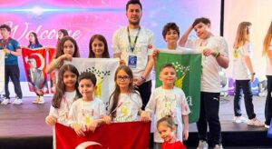 Giresun Doğa Koleji Avrupa yolcusu