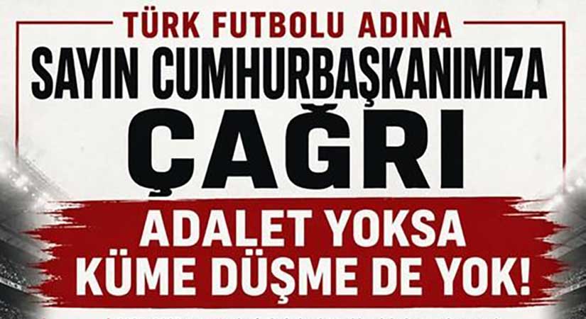 Giresunspor ve Bulancakspor “küme düşme kaldırılsın”
