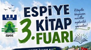 Espiye 3. Kitap Fuarı “herkes davetli” çağrısı yaptı