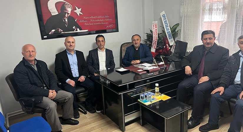 Müftü Özgül’den esnaf odasına hayırlı olsun ziyareti