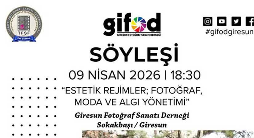 Giresun’da fotoğraf ve algı üzerine söyleşi