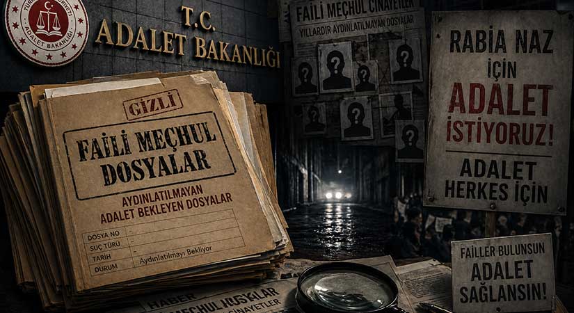 Adalet Bakanlığı faili meçhul dosyaları mercek altına aldı
