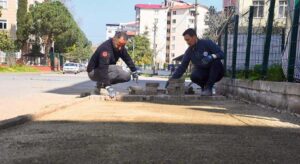 Belediye sahaya indi, üstyapı atağı başladı