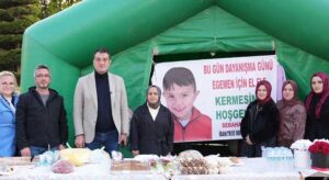 Fuat Köse kermeste destek verdi