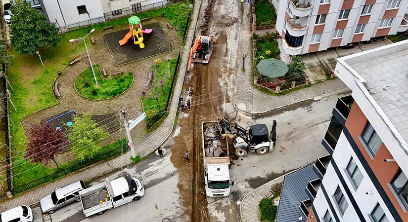 Giresun’da içme suyu hattı baştan sona yenileniyor