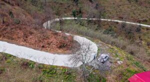 Keşap’ta 15,5 kilometre beton yol tamamlandı