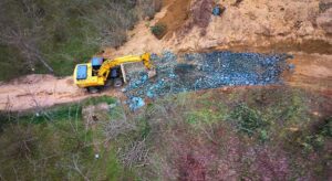 Keşap’ta yol çalışmasıyla mesafe kısaldı, güvenlik arttı