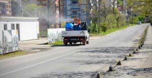 Giresun Belediyesi kokarca için sahaya indi