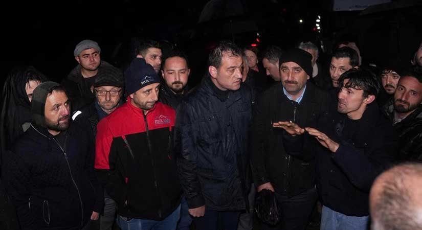 Başkan Köse maden karşıtı mücadeleye katıldı