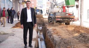 Giresun Belediyesi sağlıklı su için asbest boruları söküyor