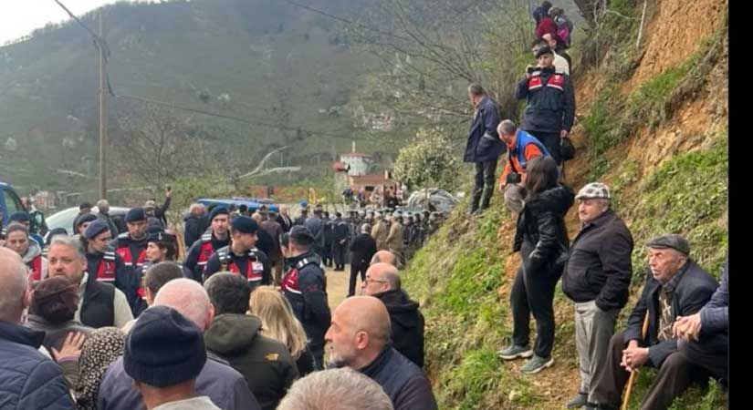 Mahkeme kararına rağmen maden sahasında çalışma