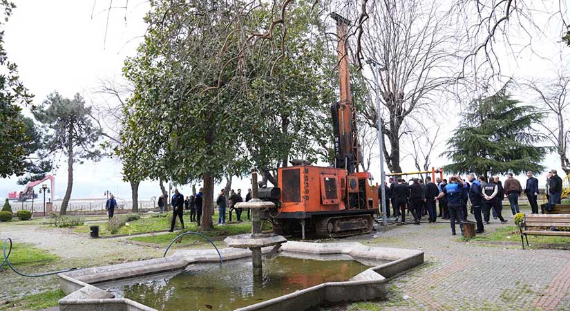 Taşbaşı Parkı’nda İzinsiz Sondaj Çalışmasına Müdahale