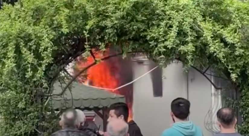 Giresun Teyyaredüzü’nde Yangın Paniği Yaşandı