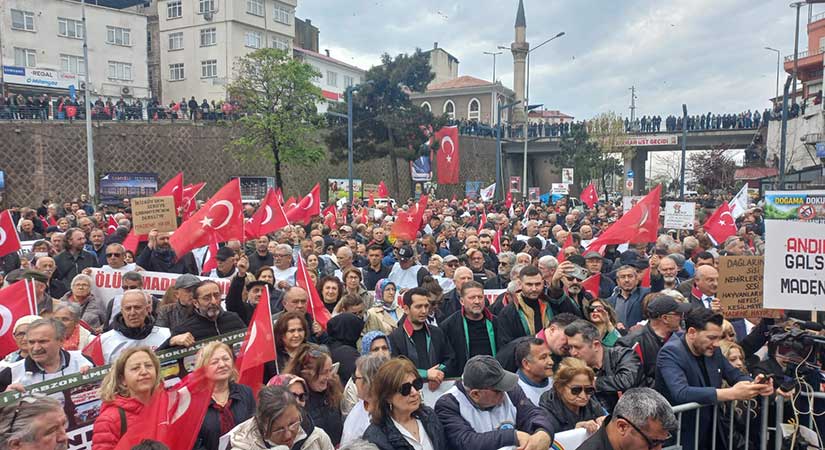 Tirebolu maden mitingi – 18 Nisan 2026