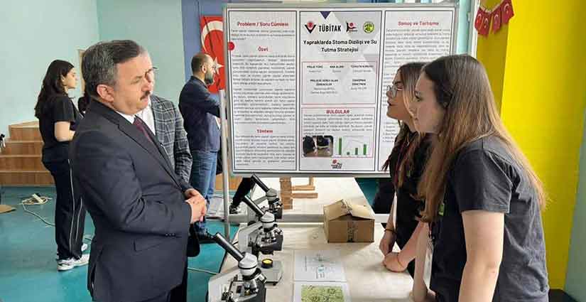 TÜBİTAK fuarları okullarda başladı