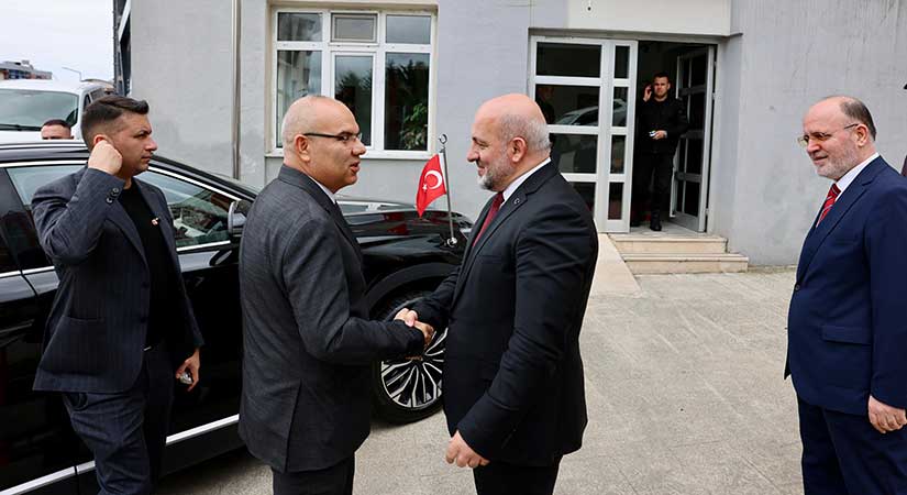 Giresun Müftülüğü ziyaretinde “dayanışma şart” vurgusu