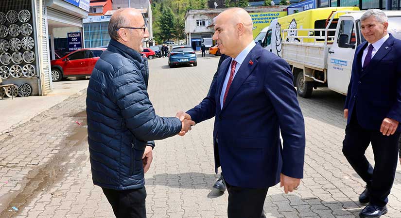 Vali Koç sanayi esnafının taleplerini dinledi