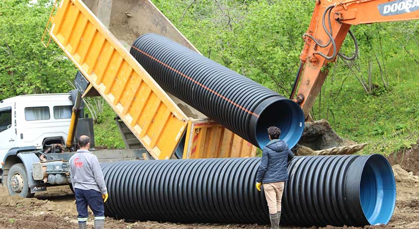 Giresun Belediyesi altyapıda “taşkın riskini bitiriyoruz”