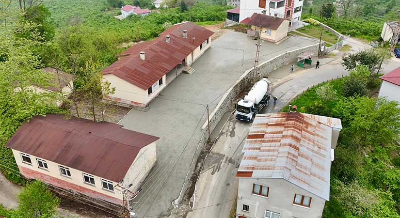 Giresun’da üstyapı atağı sürüyor
