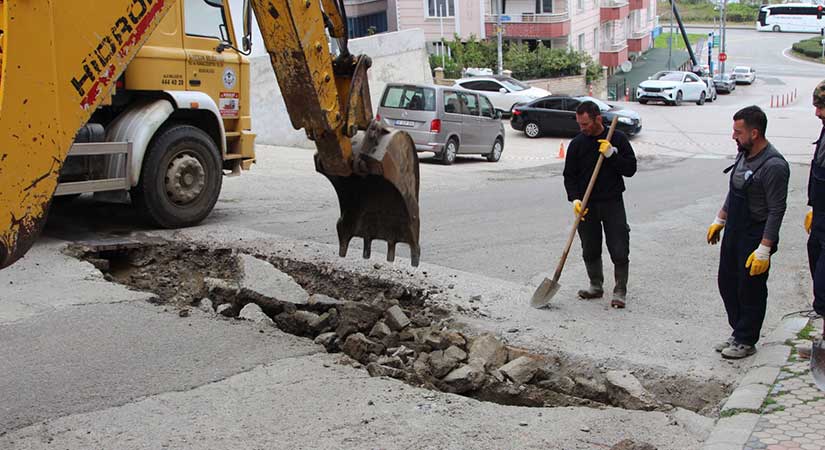 Giresun Belediyesi altyapıda hız kesmedi