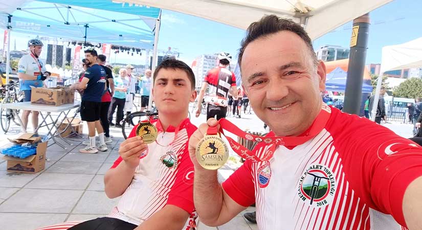 Bulancaklı Pedallar Samsun Granfondo’da ter döktü