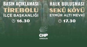 CHP heyeti sahada çevre mesaisi yapacak