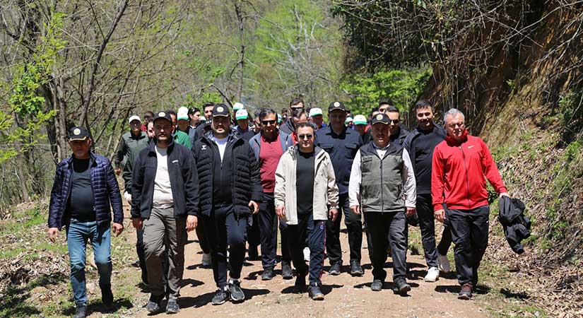 Gençlik Haftası’nda yürüyüş coşkusu