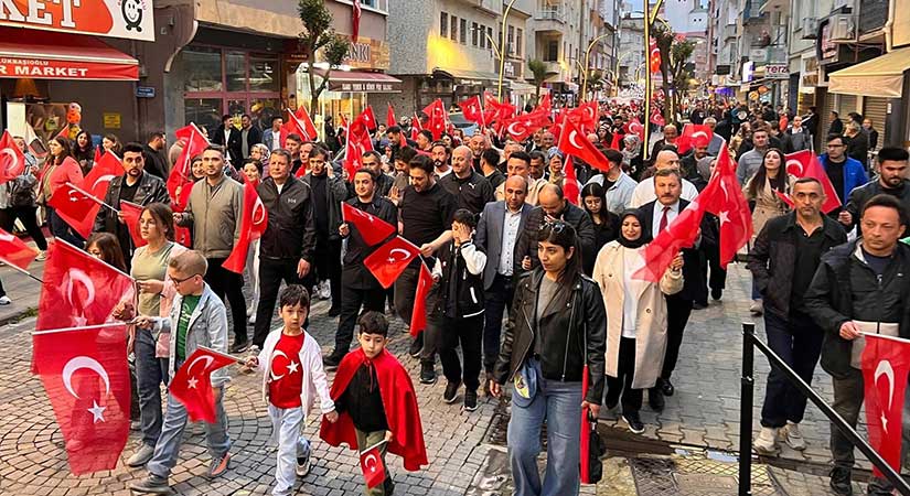 Espiye’de 19.19’da yürüyüş yapıldı