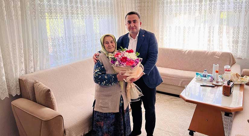 Kaymakam Kavanoz’dan şehit annelerine anlamlı ziyaret