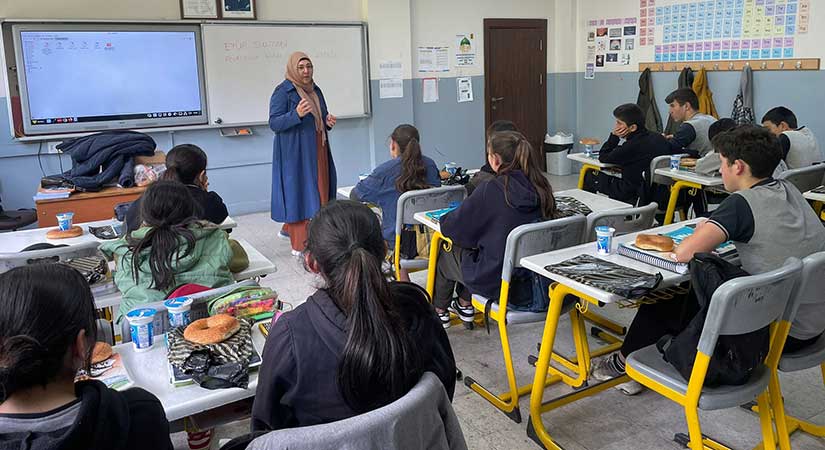 İmam hatip lisesinden öğrencilere ziyaret