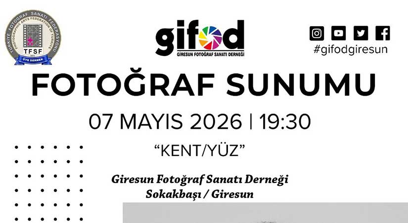 GİFOD’da “Kent/Yüz” söyleşisi düzenlenecek