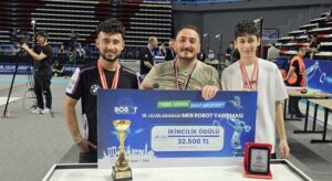 Giresun MTAL robot yarışmasında dünya ikincisi oldu